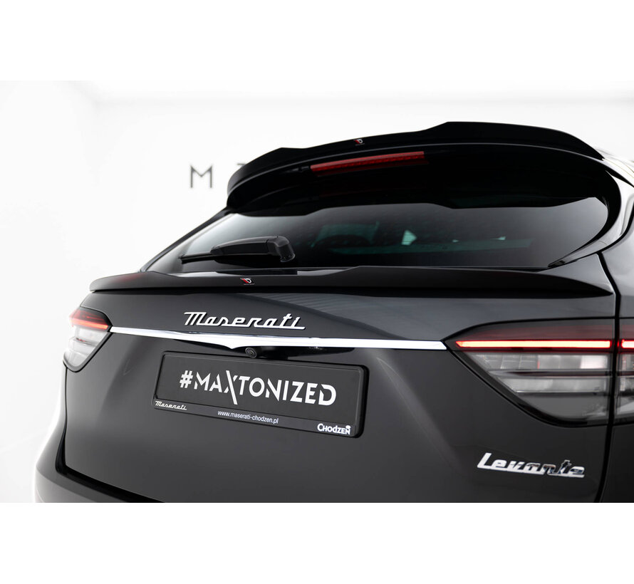 Maxton Design Lower Spoiler Cap Maserati Levante GT Mk1 Facelift