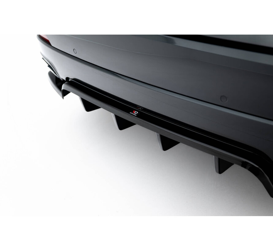 Maxton Design Rear Splitter (with vertical bars) Maserati Levante GT Mk1 Facelift