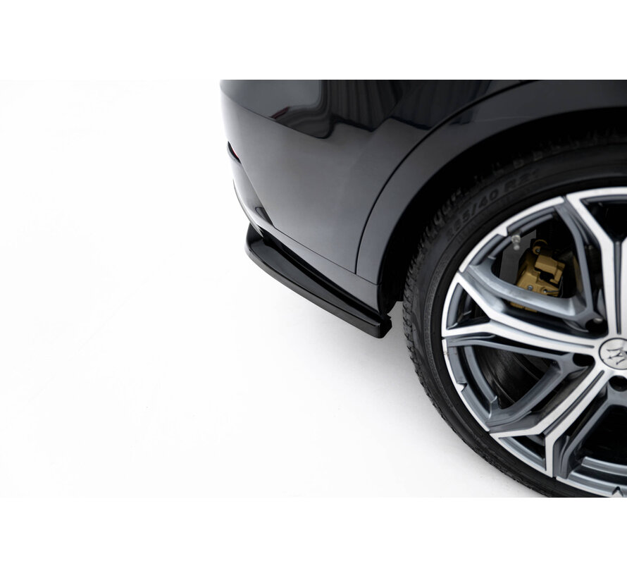 Maxton Design Rear Splitter (with vertical bars) Maserati Levante GT Mk1 Facelift