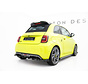 Maxton Design Rear Splitter (with vertical bars) Abarth 500e