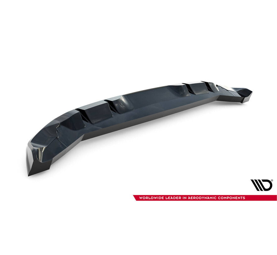 Maxton Design Rear Splitter (with vertical bars) Abarth 500e