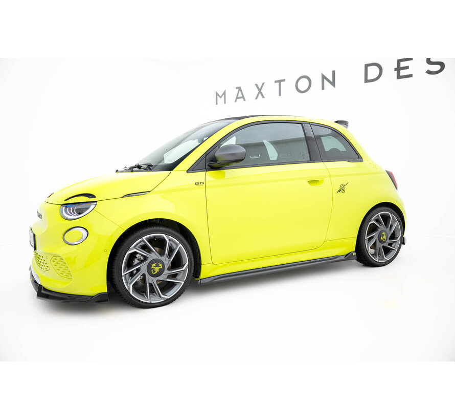 Maxton Design Set of Splitters Abarth 500e