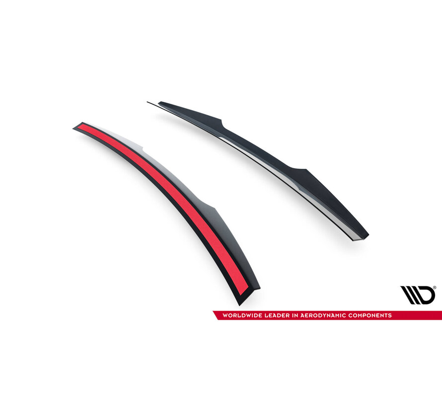 Maxton Design Spoiler Cap Ford Fiesta ST / ST-Line Mk8 / Mk8 Facelift (For Spoiler FO-FI-8-ST-FH1FP )