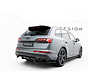Maxton Design Rear Splitter (with vertical bars) Audi Q7 S-Line Mk2 Facelift 2