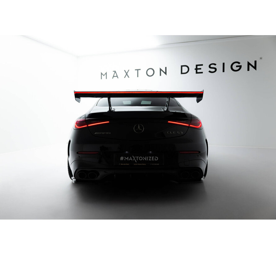 Maxton Design Carbon Spoiler V.2 + LED Mercedes-AMG CLE 53 C236