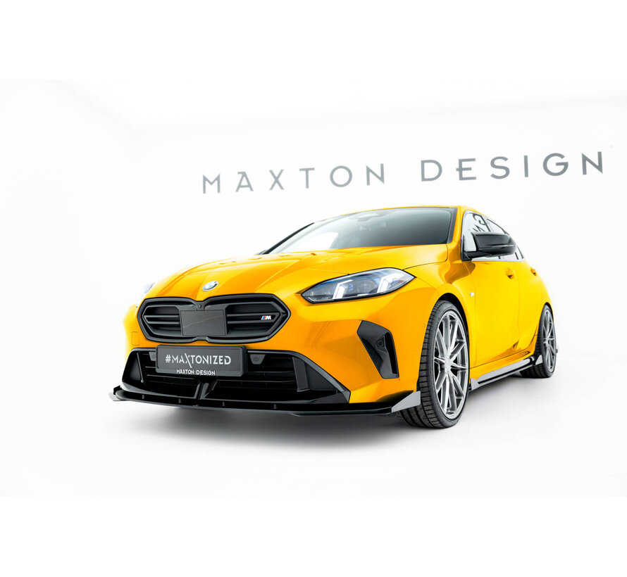 Maxton Design Front Flaps Flaps passend voor BMW 1 M-Pack F70