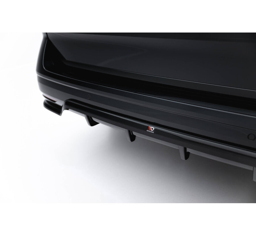 Maxton Design Rear Splitter (with vertical bars) Volkswagen Multivan Long T7