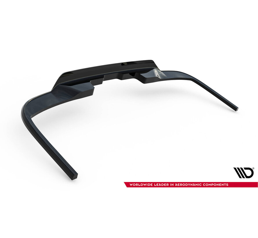Maxton Design Rear Splitter (with vertical bars) Volkswagen Multivan Long T7