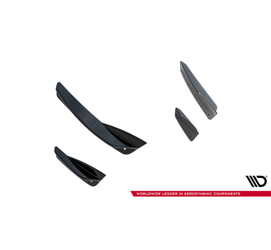 Maxton Design Front Bumper Wings (Canards) Mercedes-AMG CLE 53 C236