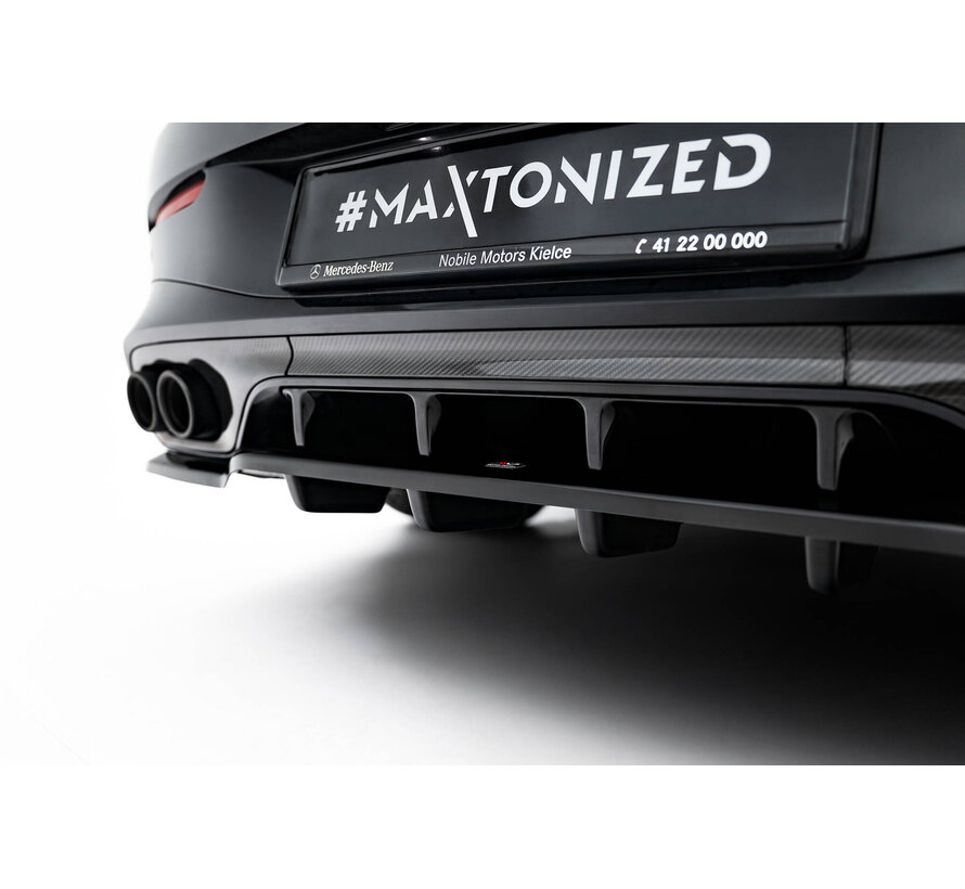 Maxton Design Rear Splitter (with vertical bars) Mercedes-AMG CLE 53 C236