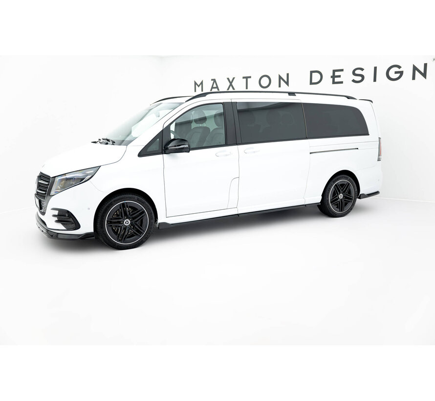 Maxton Design Side Skirts Diffusers V.2 Mercedes-Benz V-Class Extra Long AMG-Line W447