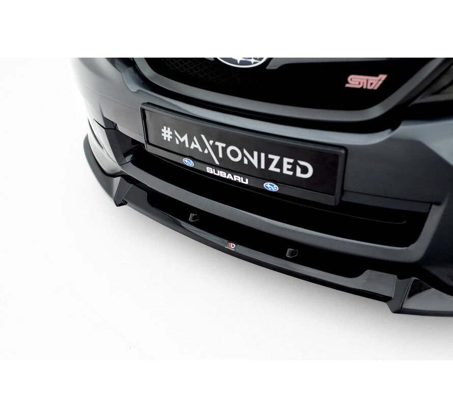 Maxton Design Front Splitter V.2 Subaru Impreza WRX STI Mk3 Facelift