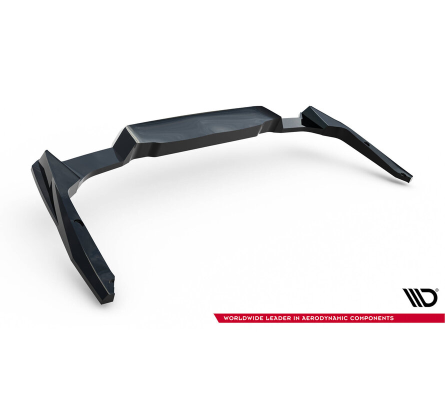Maxton Design Rear Splitter (with vertical bars) Subaru Impreza WRX STI Mk3 Facelift