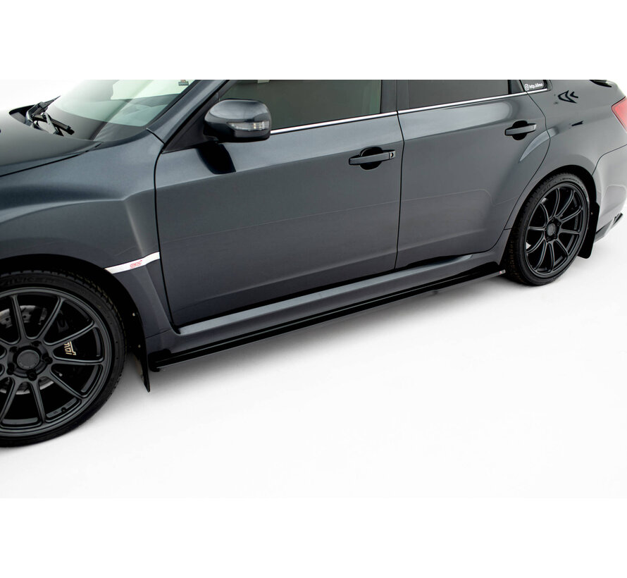 Maxton Design Side Skirts Diffusers V.1 Subaru Impreza WRX STI Mk3 Facelift