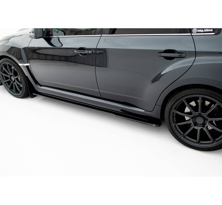 Maxton Design Side Skirts Diffusers V.1 Subaru Impreza WRX STI Mk3 Facelift