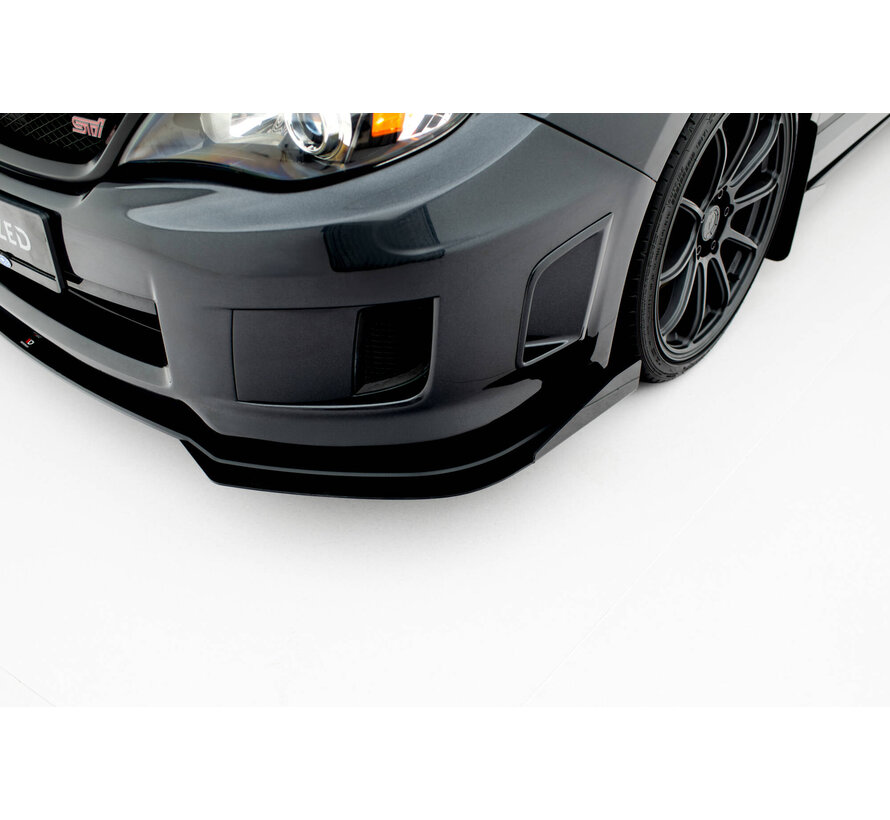 Maxton Design Front Flaps Flaps Subaru Impreza WRX STI Mk3 Facelift