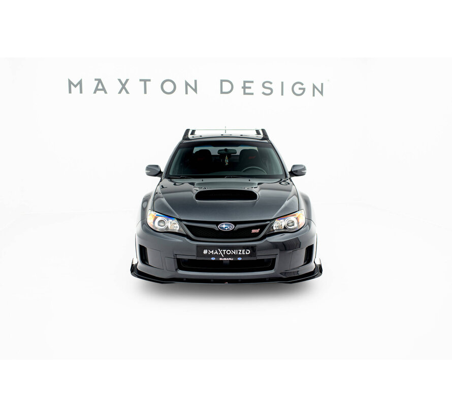 Maxton Design Front Flaps Flaps Subaru Impreza WRX STI Mk3 Facelift