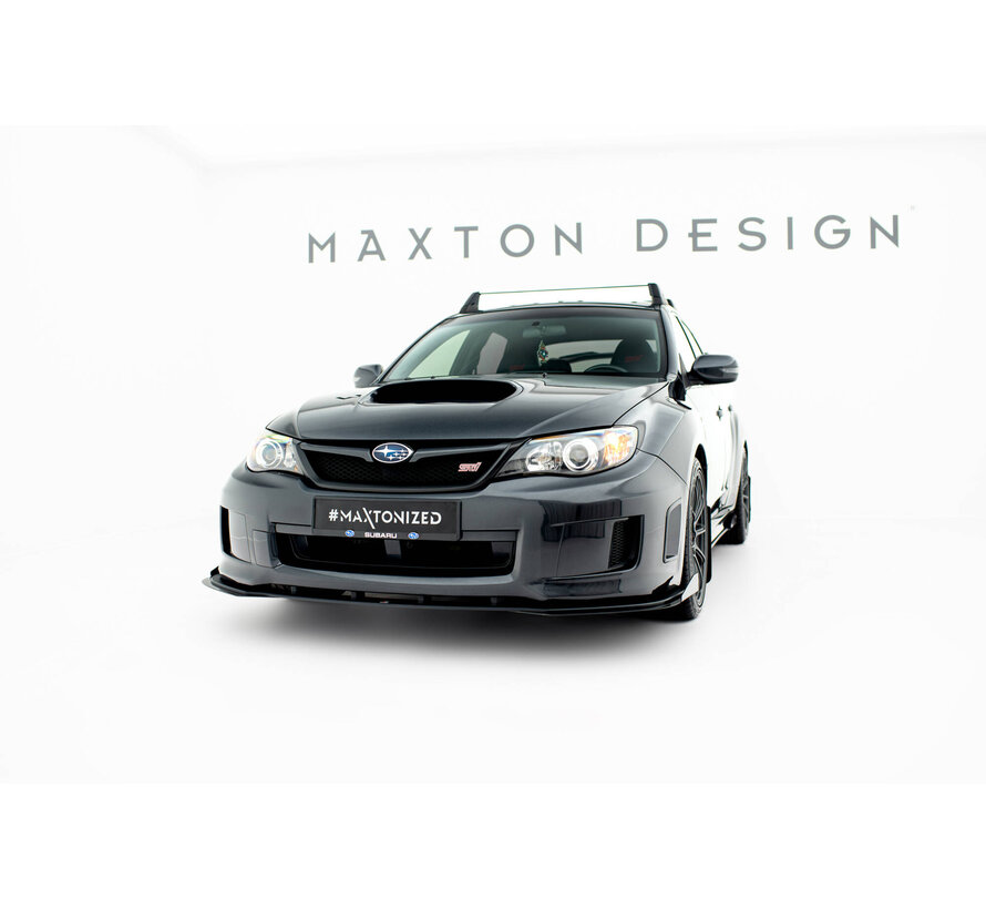 Maxton Design Front Flaps Flaps Subaru Impreza WRX STI Mk3 Facelift