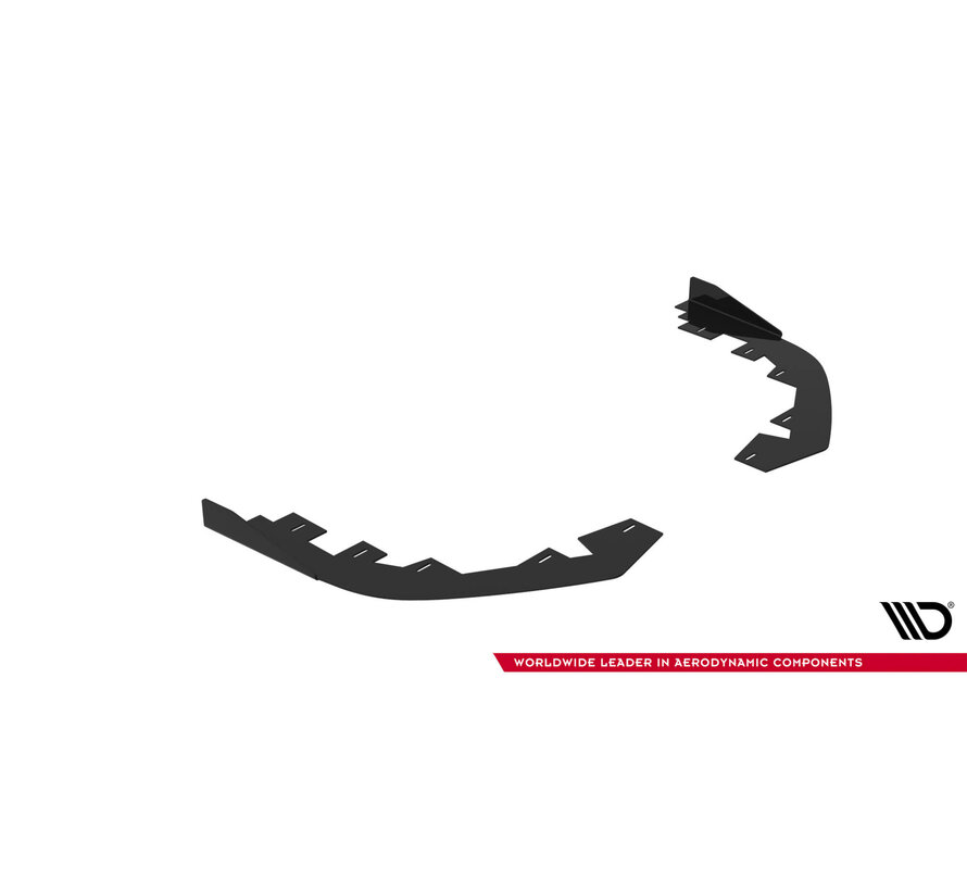 Maxton Design Front Flaps Flaps Subaru Impreza WRX STI Mk3 Facelift