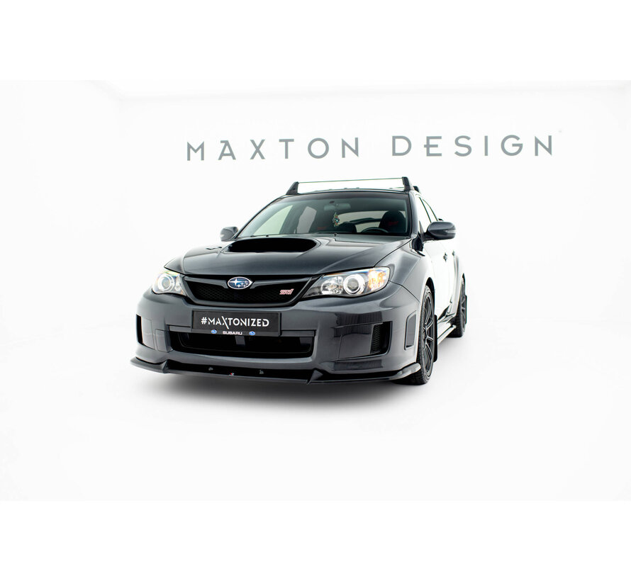 Maxton Design Set of Splitters Subaru Impreza WRX STI Mk3 Facelift