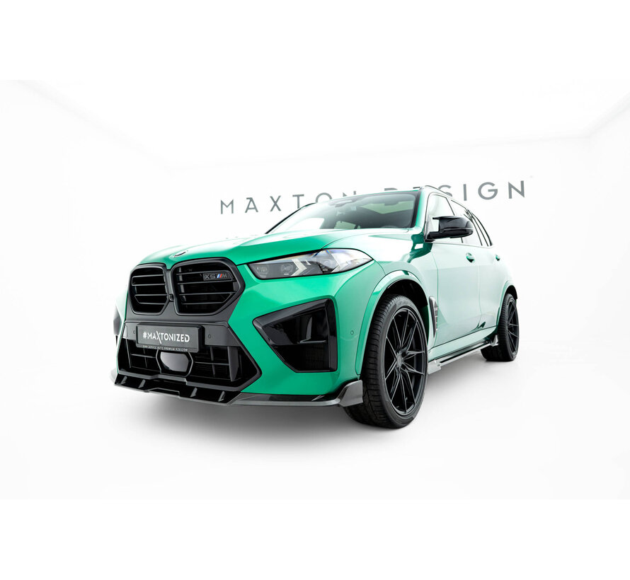 Maxton Design Prepreg Carbon Fiber Front Splitter BMW X5 M F95 Facelift