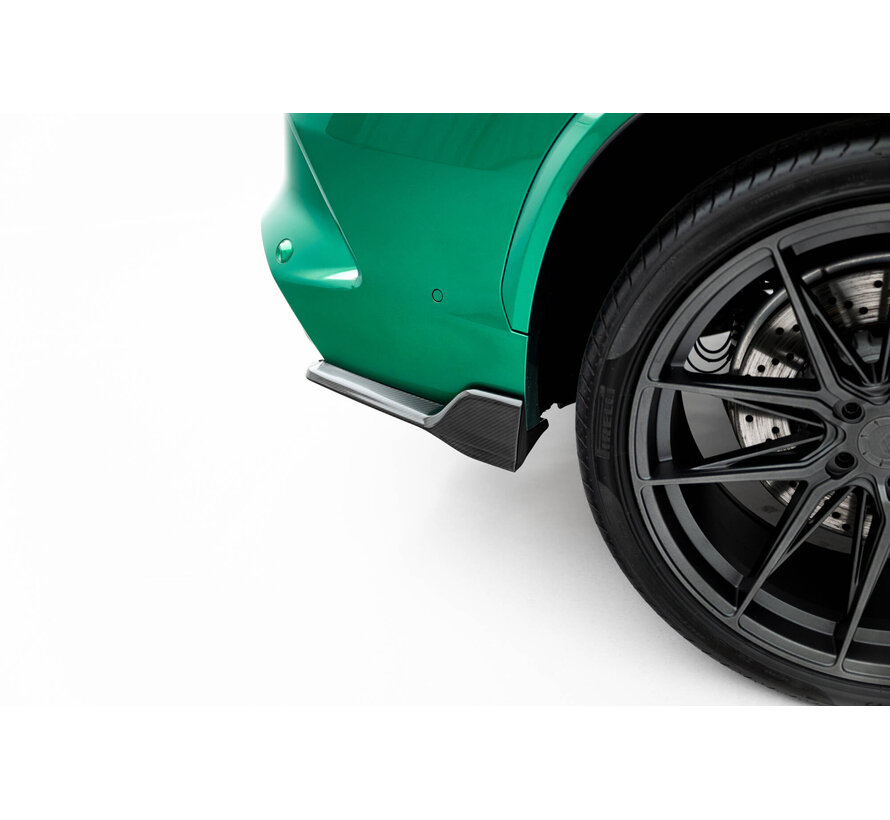 Maxton Design Prepreg Carbon Fiber Rear Side Splitters BMW X5 M F95 Facelift