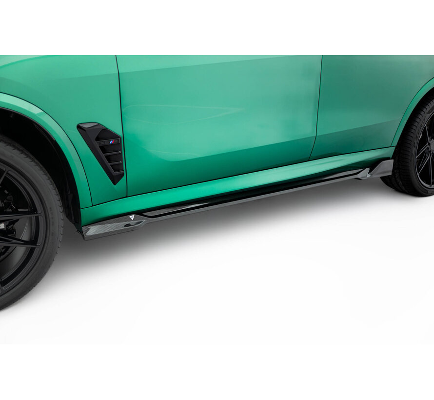 Maxton Design Prepreg Carbon Fiber Side Skirts BMW X5 M F95 Facelift