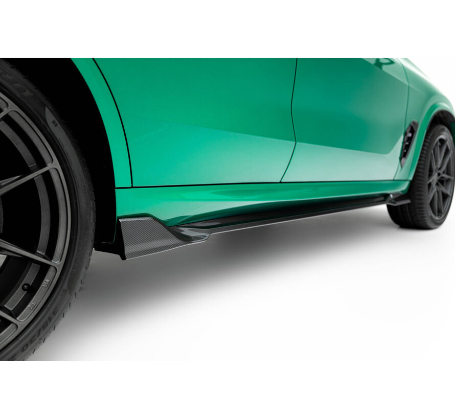 Maxton Design Prepreg Carbon Fiber Side Skirts BMW X5 M F95 Facelift