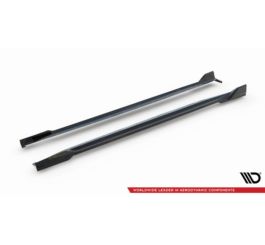Maxton Design Prepreg Carbon Fiber Side Skirts BMW X5 M F95 Facelift