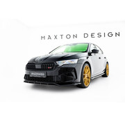 Maxton Design Maxton Design Front Splitter V.1 Skoda Octavia RS Liftback / Combi Mk4 Facelift