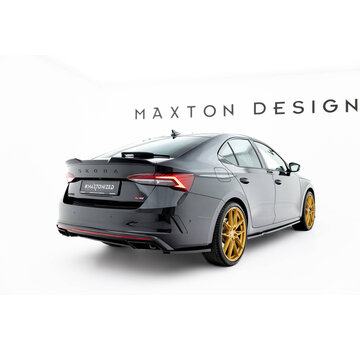Maxton Design Maxton Design Rear Side Splitters V.1 Skoda Octavia RS Liftback / Combi Mk4 Facelift