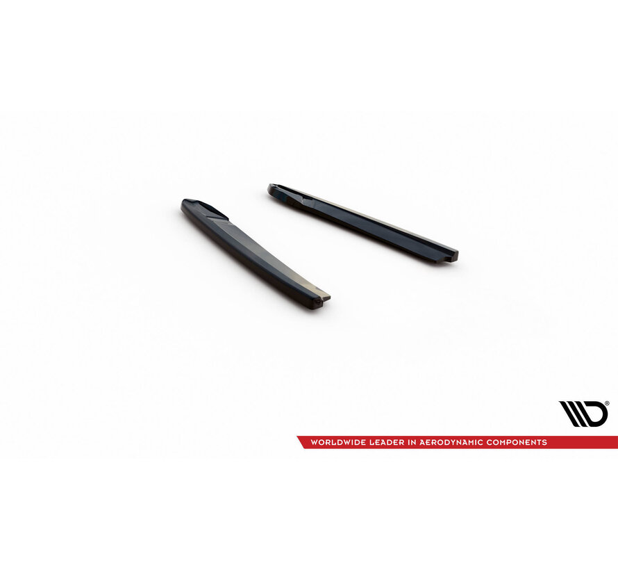 Maxton Design Rear Side Splitters V.3 Skoda Octavia RS Liftback / Combi Mk4 Facelift