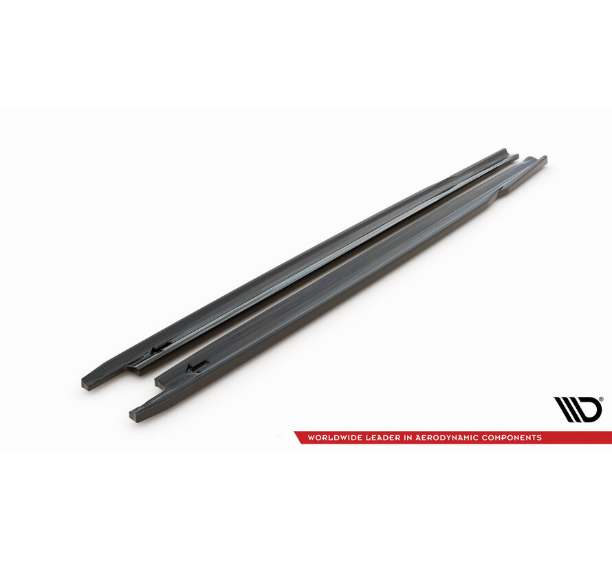 Maxton Design Side Skirts Diffusers V.1 Skoda Octavia RS Liftback / Combi Mk4 Facelift