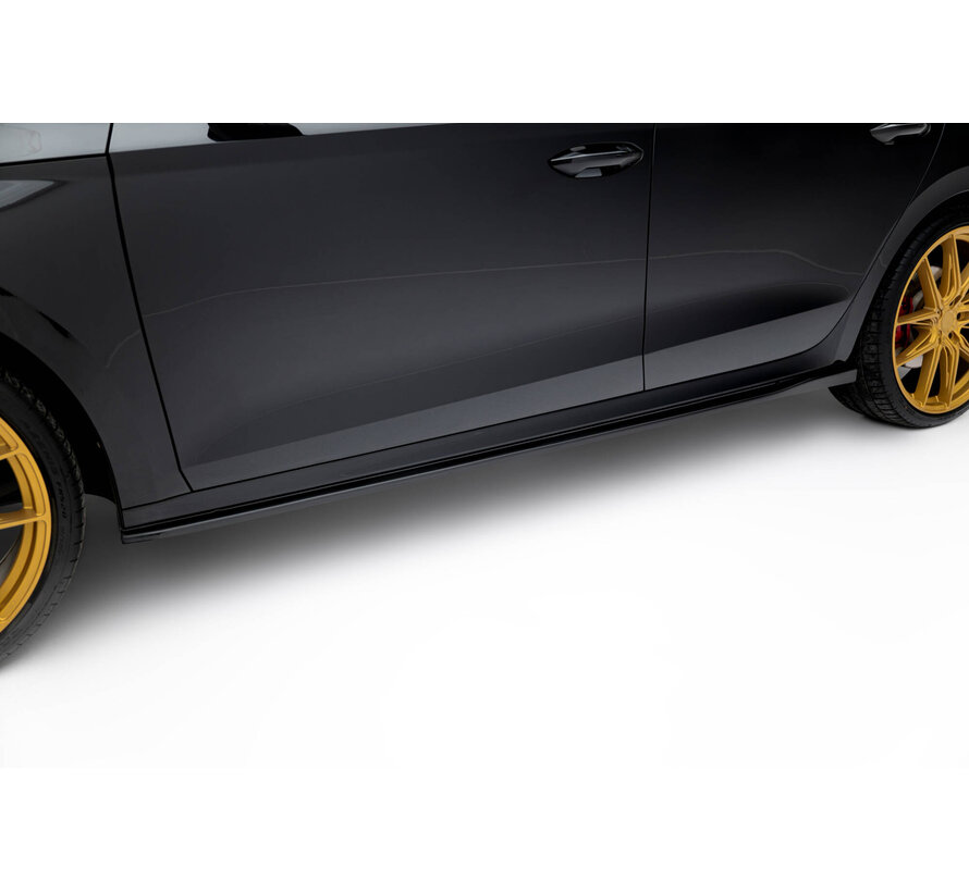 Maxton Design Side Skirts Diffusers V.2 Skoda Octavia RS Liftback / Combi Mk4 Facelift