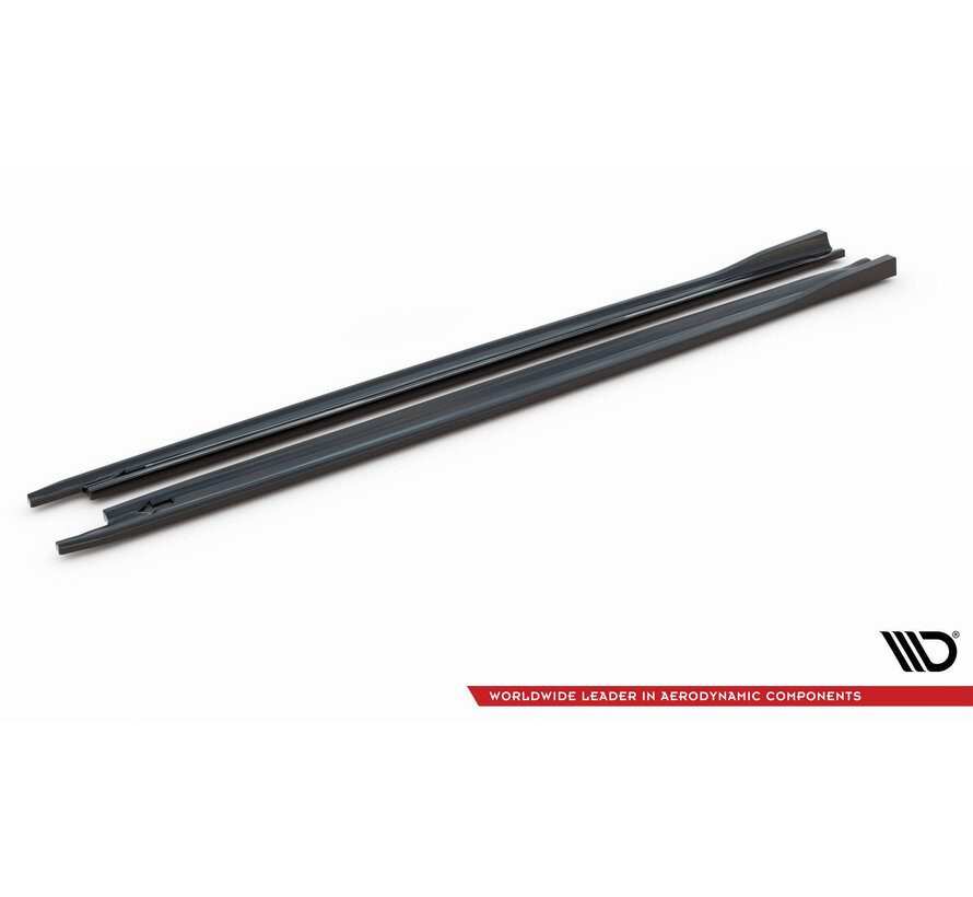 Maxton Design Side Skirts Diffusers V.2 Skoda Octavia RS Liftback / Combi Mk4 Facelift