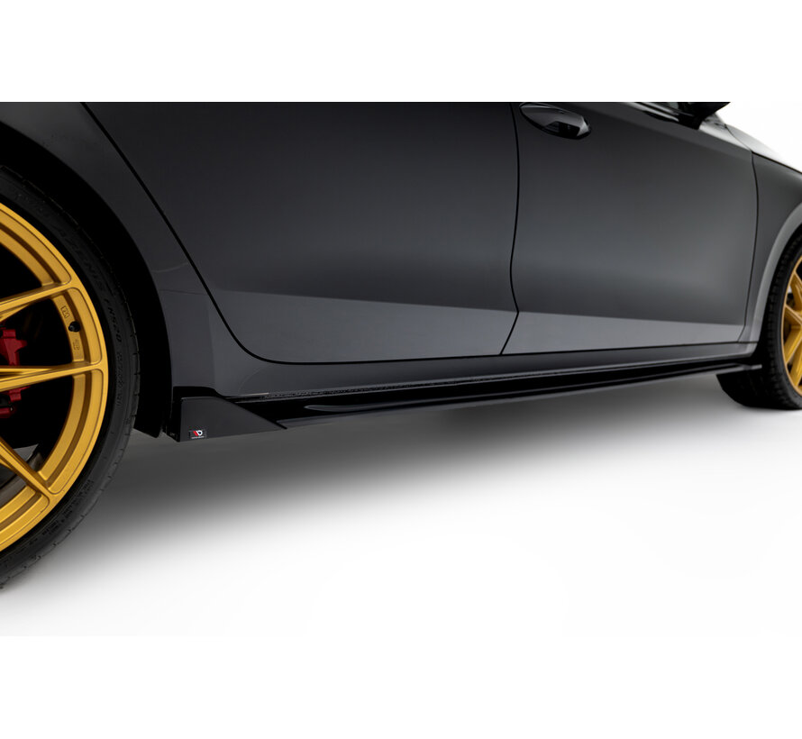 Maxton Design Side Skirts Diffusers V.4 Skoda Octavia RS Liftback / Combi Mk4 Facelift