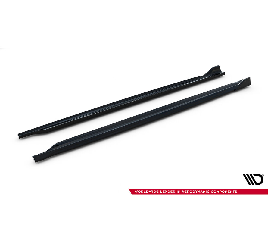 Maxton Design Side Skirts Diffusers V.4 Skoda Octavia RS Liftback / Combi Mk4 Facelift