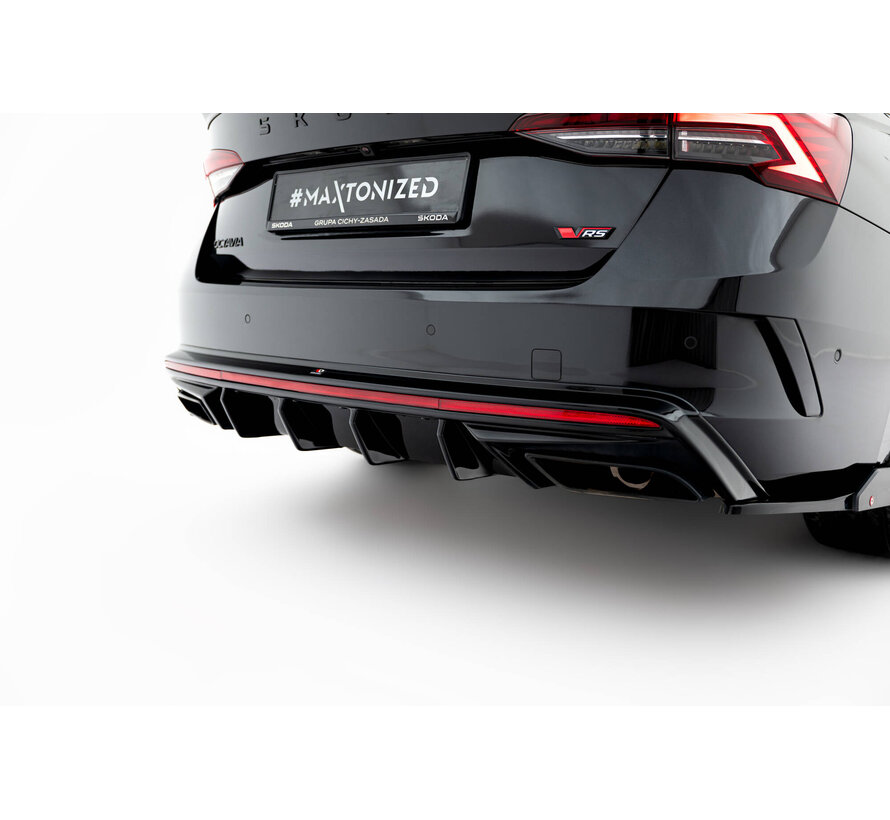 Maxton Design Rear Valance Skoda Octavia RS Liftback / Combi Mk4 Facelift