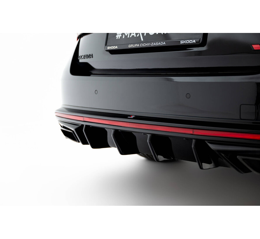 Maxton Design Rear Valance Skoda Octavia RS Liftback / Combi Mk4 Facelift