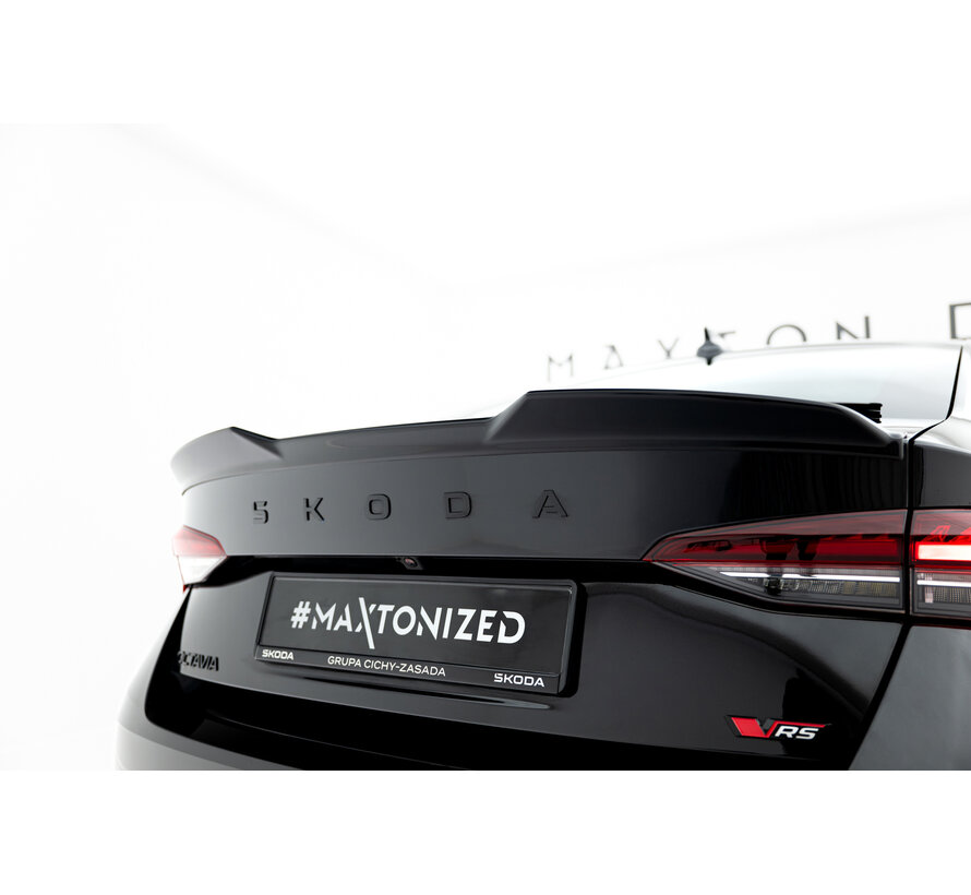 Maxton Design Set of Splitters Skoda Octavia RS Liftback Mk4 Facelift