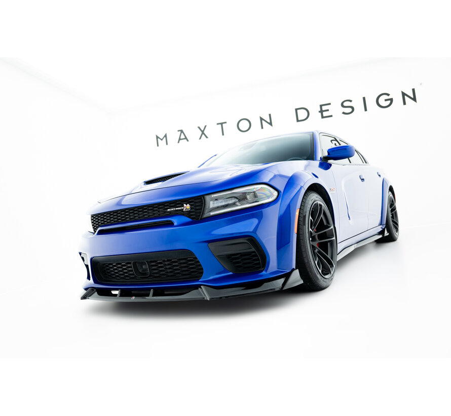 Maxton Design Front Splitter Dodge Charger RT Scat Pack Widebody Mk3 Facelift