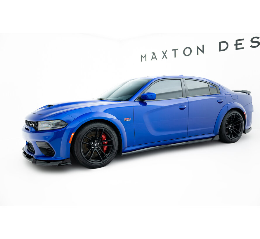 Maxton Design Side Skirts Diffusers Dodge Charger RT Scat Pack Widebody Mk3 Facelift