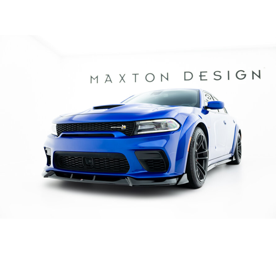 Maxton Design Set of Splitters Dodge Charger RT Scat Pack Widebody Mk3 Facelift