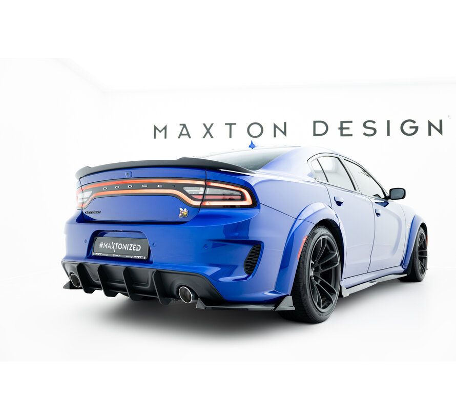 Maxton Design Set of Splitters Dodge Charger RT Scat Pack Widebody Mk3 Facelift