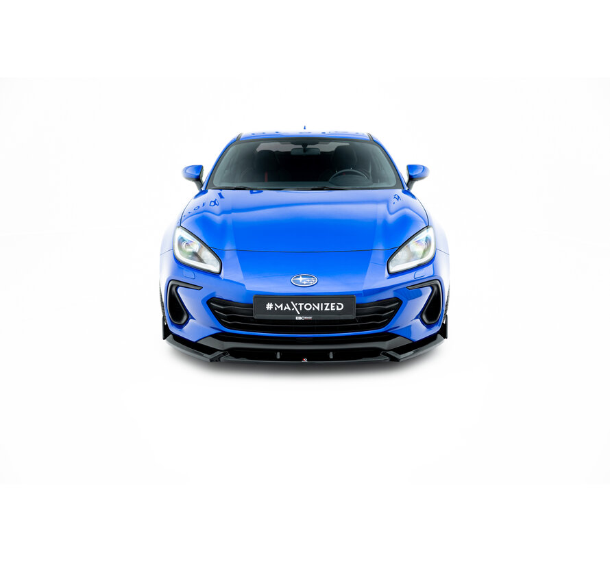 Maxton Design Front Splitter V.1 + Flaps Subaru BRZ Mk2