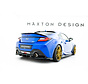 Maxton Design Rear Splitter (with vertical bars) V.1 Subaru BRZ Mk2