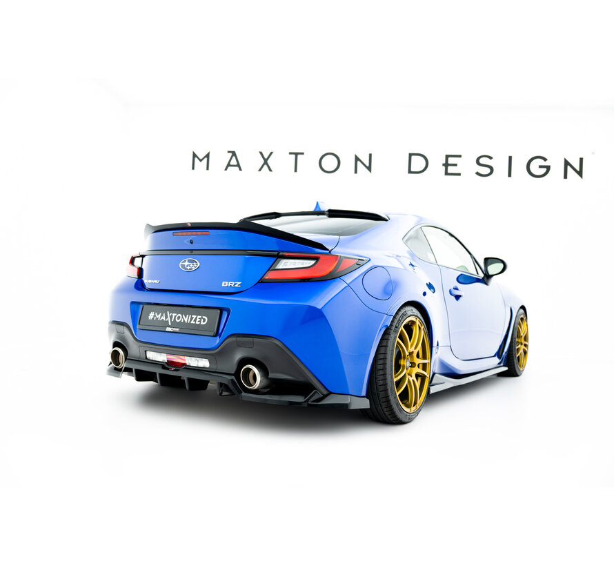 Maxton Design Rear Splitter (with vertical bars) V.1 Subaru BRZ Mk2