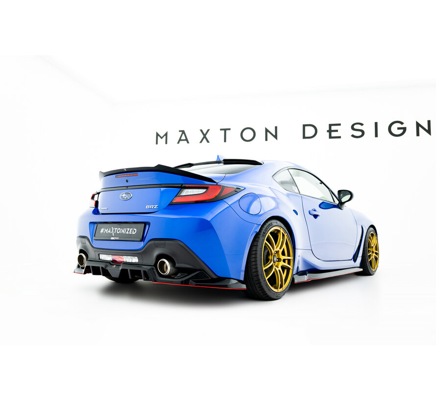 Maxton Design Rear Splitter (with vertical bars) V.2 Subaru BRZ Mk2