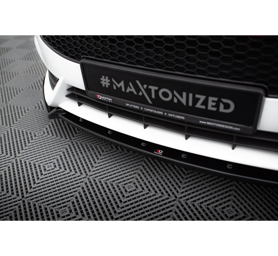 Maxton Design Set of Splitters V.1 Ford Fiesta ST Mk7 Facelift