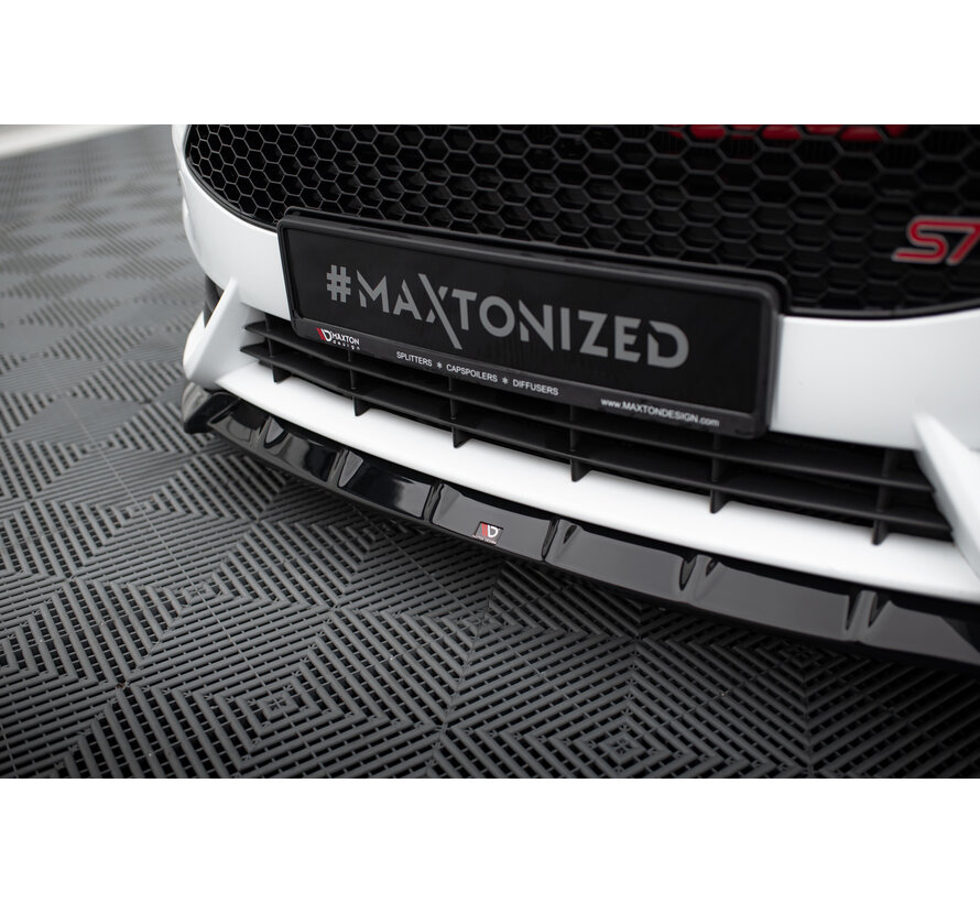 Maxton Design Set of Splitters V.3 Ford Fiesta ST Mk7 Facelift